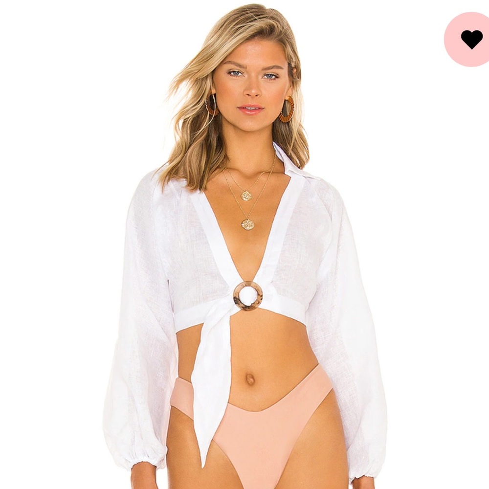 Lovers and Friends Mercy linen top